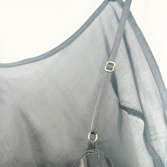 Victorias Secret Womens Y2K Whimsigoth Coquette Sheer‎ Satin Slip Dress Size S - Picture 6 of 7